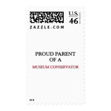 Proud Parent Of A MUSEUM CONSERVATOR Stamp