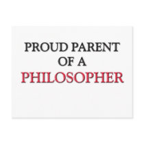 Proud Parent Of A PHILOSOPHER Postcards