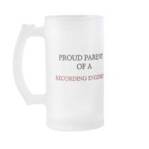 Proud Parent Of A RECORDING ENGINEER Coffee Mugs