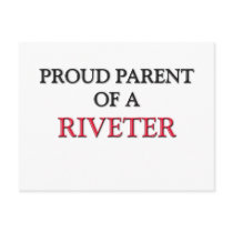Proud Parent Of A RIVETER postcards