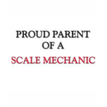 Proud Parent Of A SCALE MECHANIC t-shirts