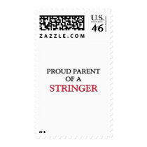 Proud Parent Of A STRINGER postage by professions Proud Parent Of A STRINGER postage