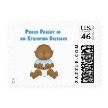 Proud Parent of an Ethiopian Blessing postage by robynsnest Proud Parent of an Ethiopian Blessing postage