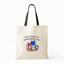 Proud Parent of Spoiled Rotten Cats Tote Bags