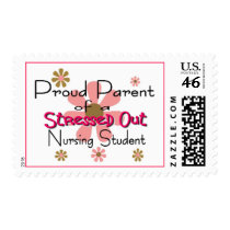 Proud Parent "Stressed Nursing Student" postage by gailg1957 Proud Parent "Stressed Nursing Student" postage