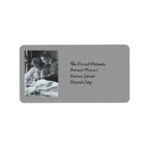 Proud Parents Custom Address Labels