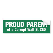 Proud Parents of CEO Bumper Sticker