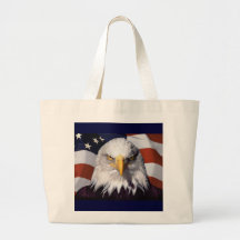 PROUD PATRIOT TOTE BAGS
