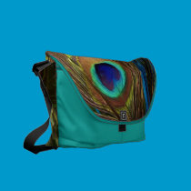 Proud Peacock Feather Bag messenger bags