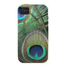 Proud Peacock Feathers iPhone 4 Case