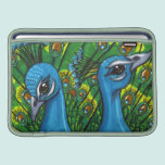 Proud Peafowl illustration ipad sleeves