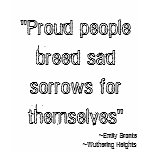 Proud people breed sad sorrows for themselves t-shirt