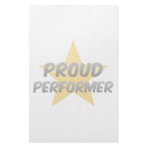 Proud Performer Custom Stationery
