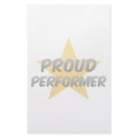 Proud Performer Custom Stationery