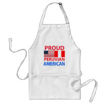 Proud Peruvian American Aprons