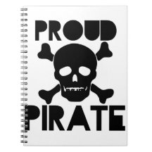 Proud Pirate Notebook