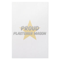 Proud Plasterer Mason Stationery Design
