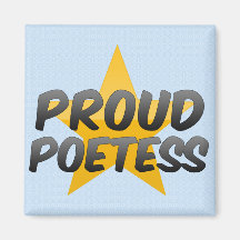 Proud Poetess Magnet