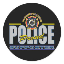 Proud Police Supporter stickers