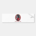Proud Poodle Mom Bumper Sticker