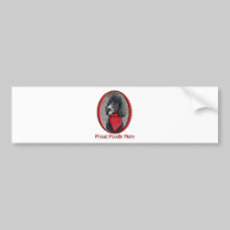Proud Poodle Mom bumper stickers