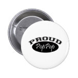 Proud PopPop (Black) Pin