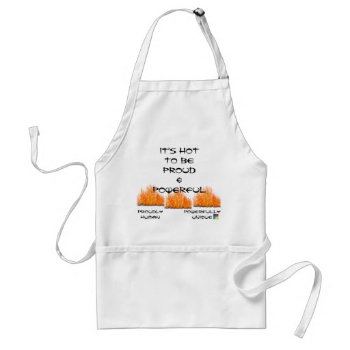 Proud & Powerful Apron w/ Additional Sayings