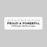 Proud & Powerful Labels labels