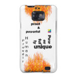 Proud & Powerful Samsung Galaxy S Case