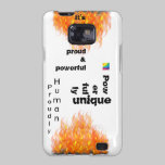 Proud & Powerful Samsung Galaxy S Case casemate cases