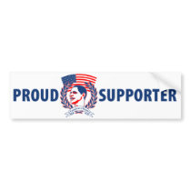 Proud President Obama Supporter bumper stickers by rgb_hmo Proud President Obama Supporter bumper stickers