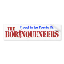 Proud Puerto Rican - Bumper Sticker