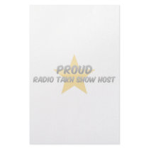 Proud Radio Takh Show Host Customized Stationery