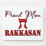 Proud RAKKASAN Mom Mousepads