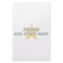 Proud Real Estate Agent Customized Stationery