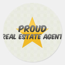 Proud Real Estate Agent Sticker