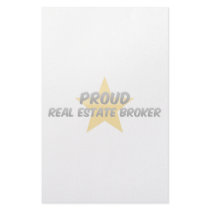 Proud Real Estate Broker Customized Stationery