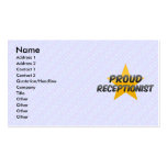 Proud Receptionist Business Cards