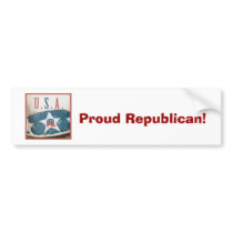 Proud Republican! bumper stickers by BekahJan Proud Republican! bumper stickers