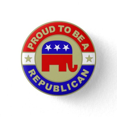 Proud Republican Button