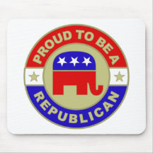 Proud Republican Mousepad