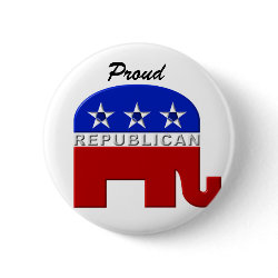 Proud Republican: Pin button
