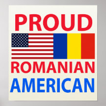 Proud Romanian American Posters