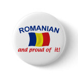 Proud Romanian Buttons