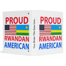 Proud Rwandan American Binders