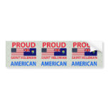 Proud Saint Helenian American Bumper Stickers