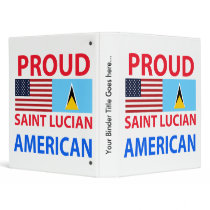 Proud Saint Lucian American Binders