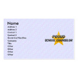 Proud School Counselor Business Card Templates