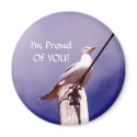 Proud Seagull Magnet