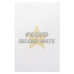 Proud Second Mate stationery